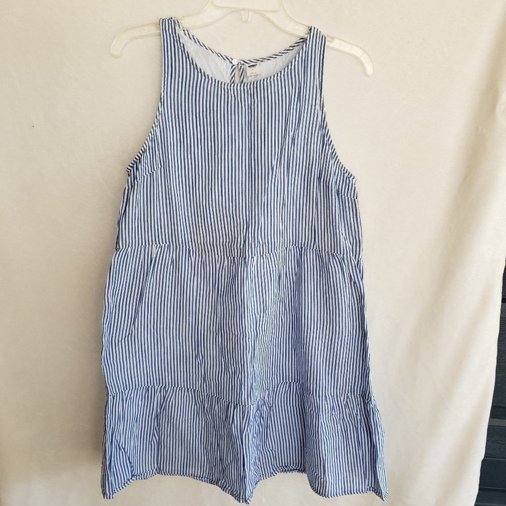 Old Navy striped flutter dress